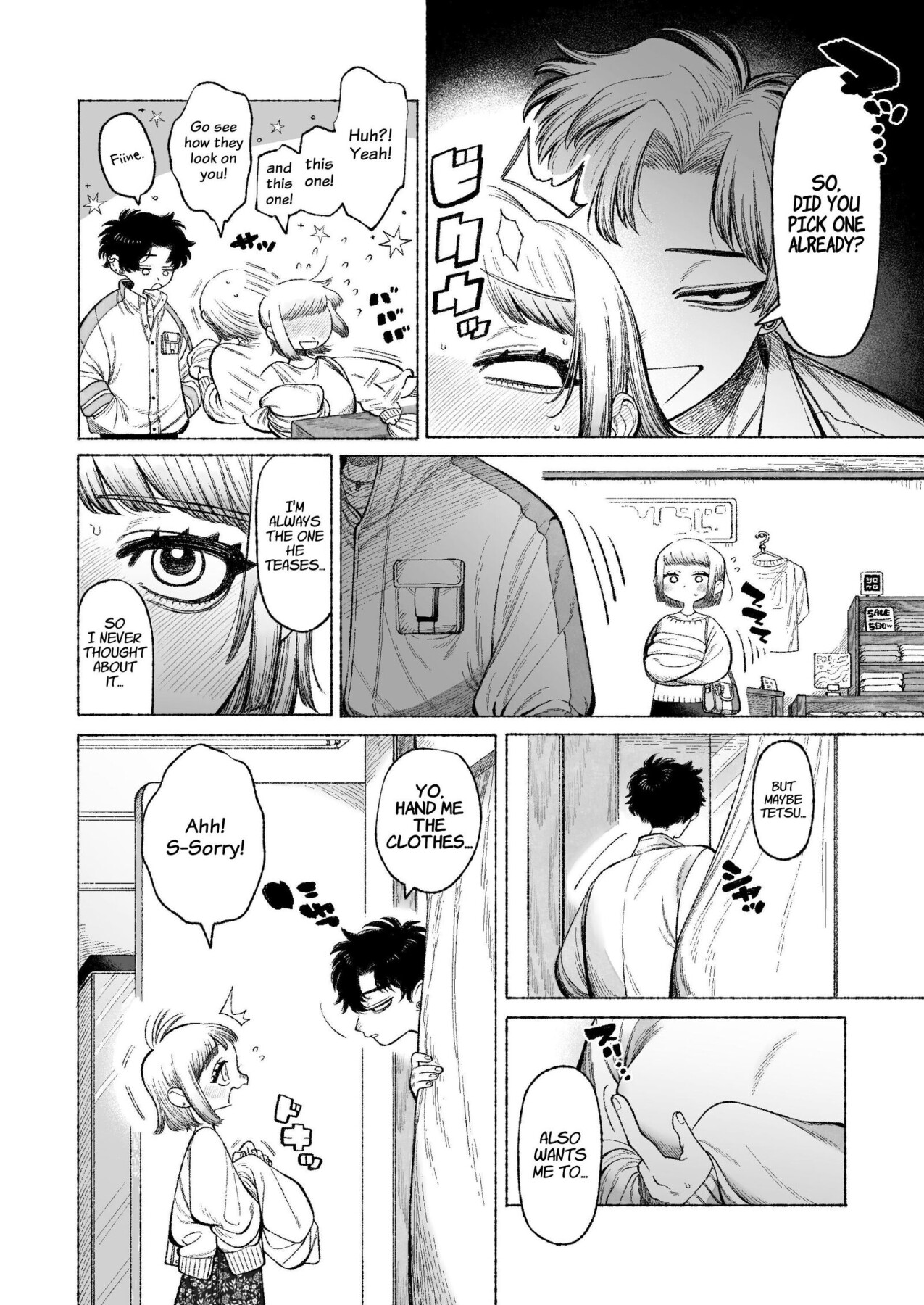 Hentai Manga Comic-My Sadistic Boyfriend Tetsu-kun Wants Me To Tease His Nipples!-Read-11